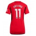 Maillot de foot Manchester United Rasmus Hojlund #11 Domicile vêtements Femmes 2023-24 Manches Courtes
